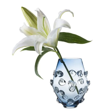 JULISKA Vase, 6" Blue, FLORENCE