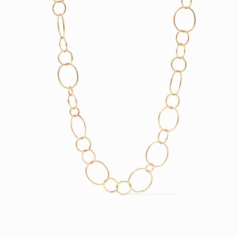 JULIE VOS Colette Textured Necklace 
