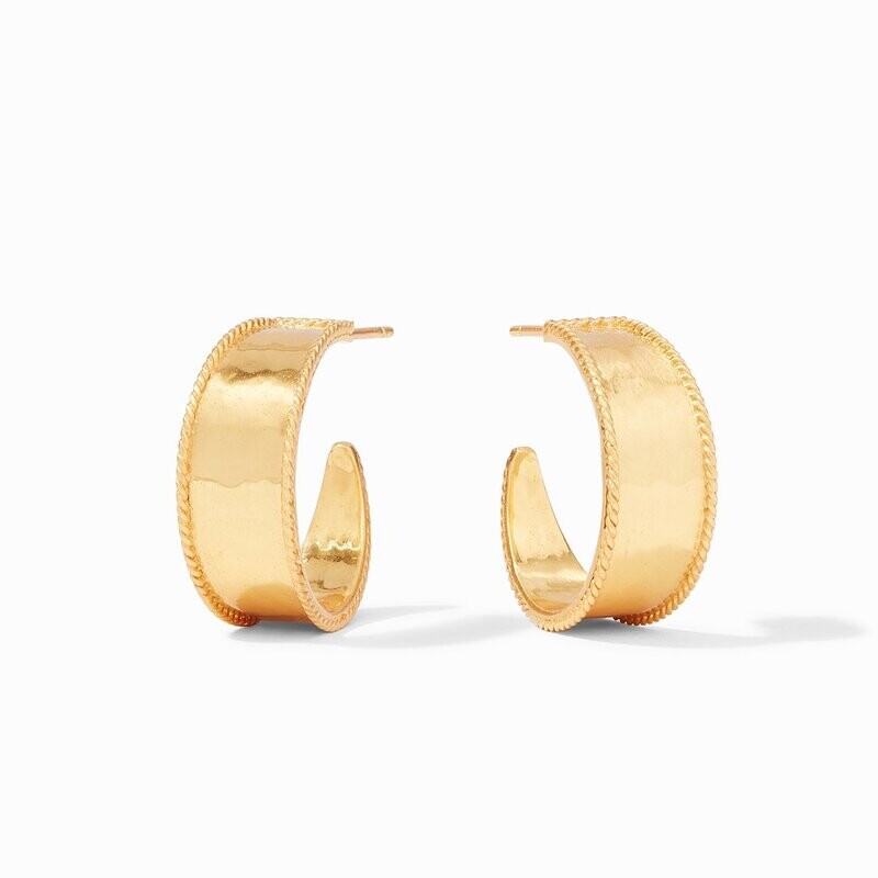 JULIE VOS Savoy Hoop Gold