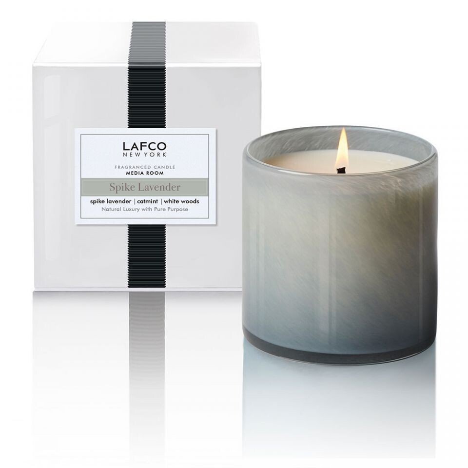 LAFCO Media Room/Spike Lavender Candle