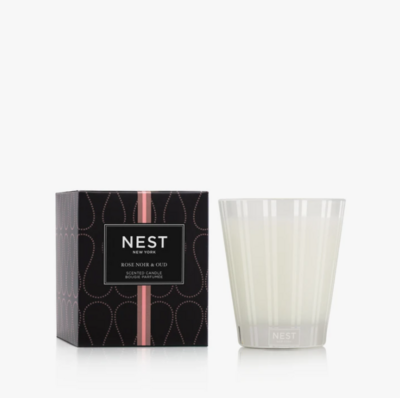 NEST Rose Noir and Oud Candle