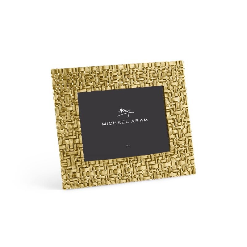 MICHAEL ARAM Frame Palm  5x7 Gold MICHAEL ARAM Frame Palm  5x7 Gold