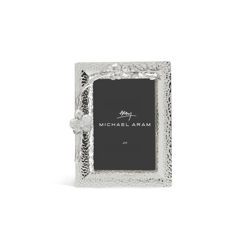 MICHAEL ARAM Frame White Orchid 4x6