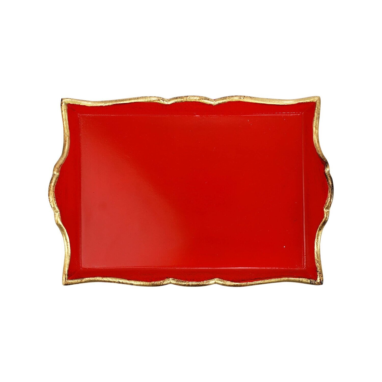 VIETRI Florentine Red SMALL rectangular tray