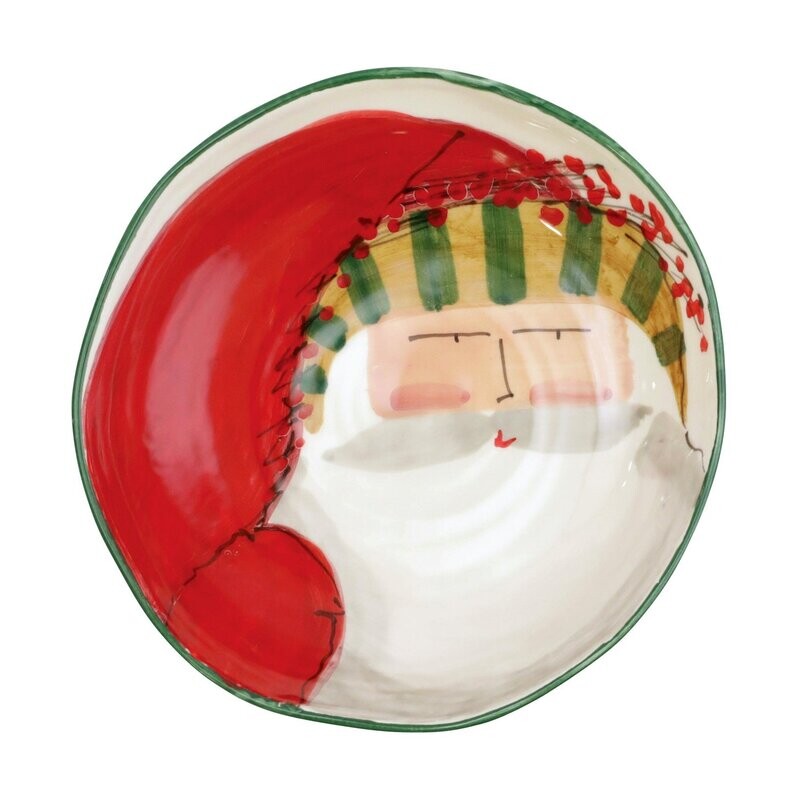VIETRI Old St. Nick Pasta Bowl