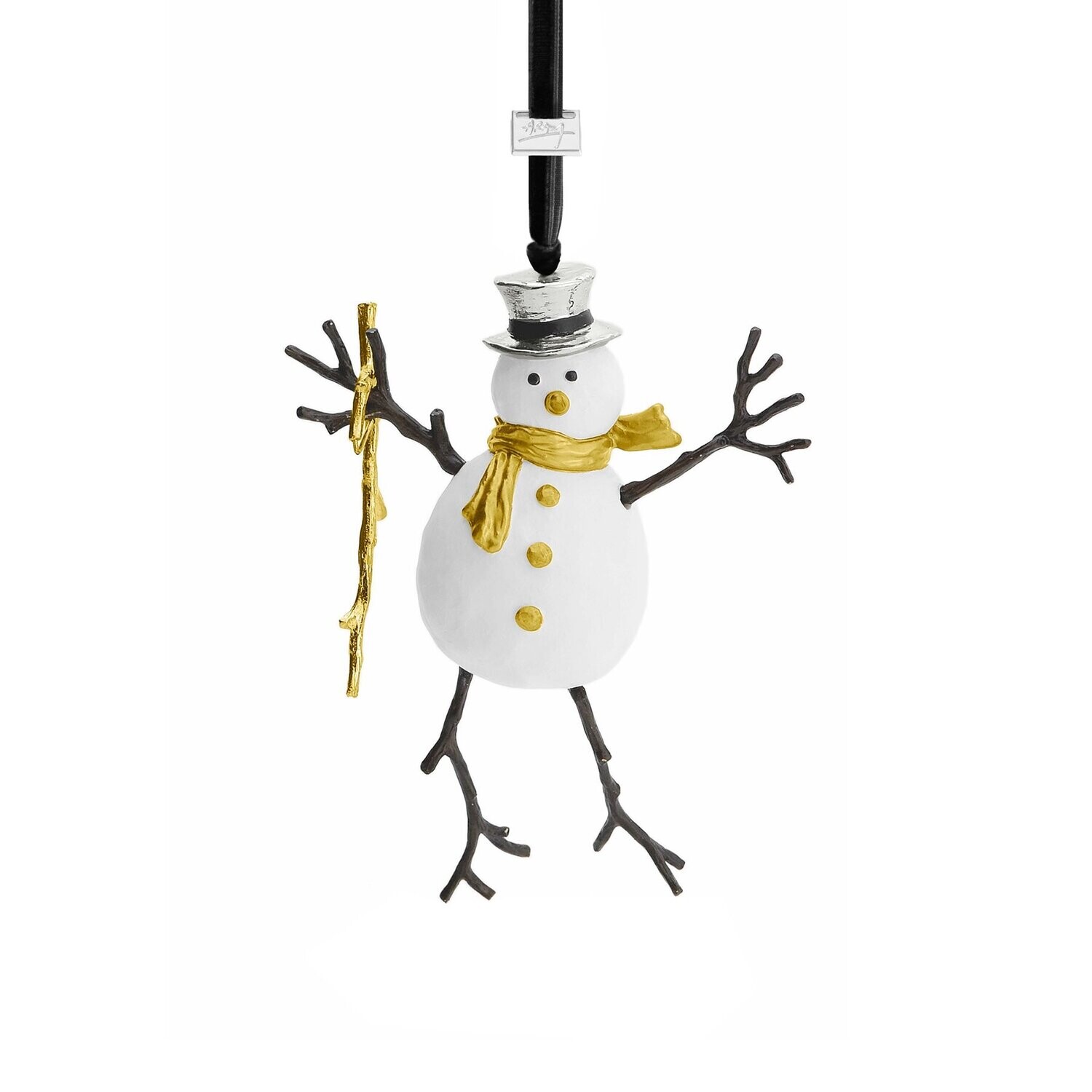 MICHAEL ARAM Snowman Ornament