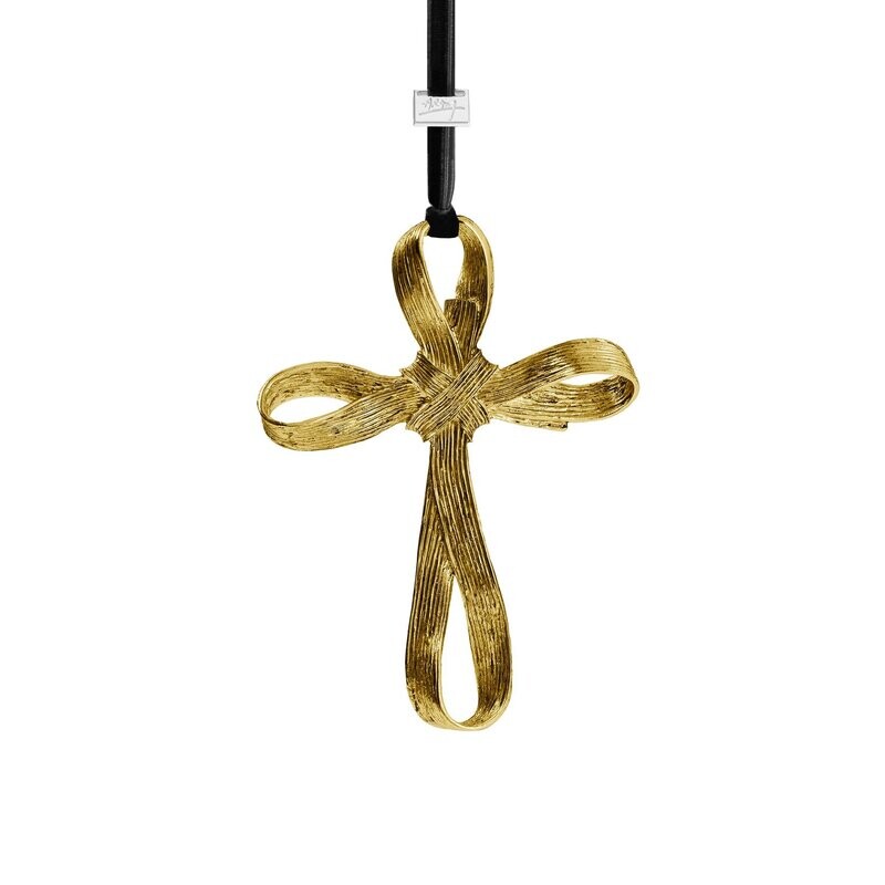 MICHAEL ARAM Palm Cross Ornament
