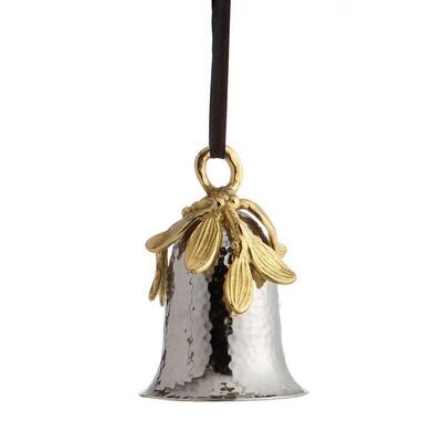 MICHAEL ARAM Mistletoe Bell Ornament