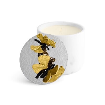 MICHAEL ARAM Butterfly Ginkgo Small Marble Candle