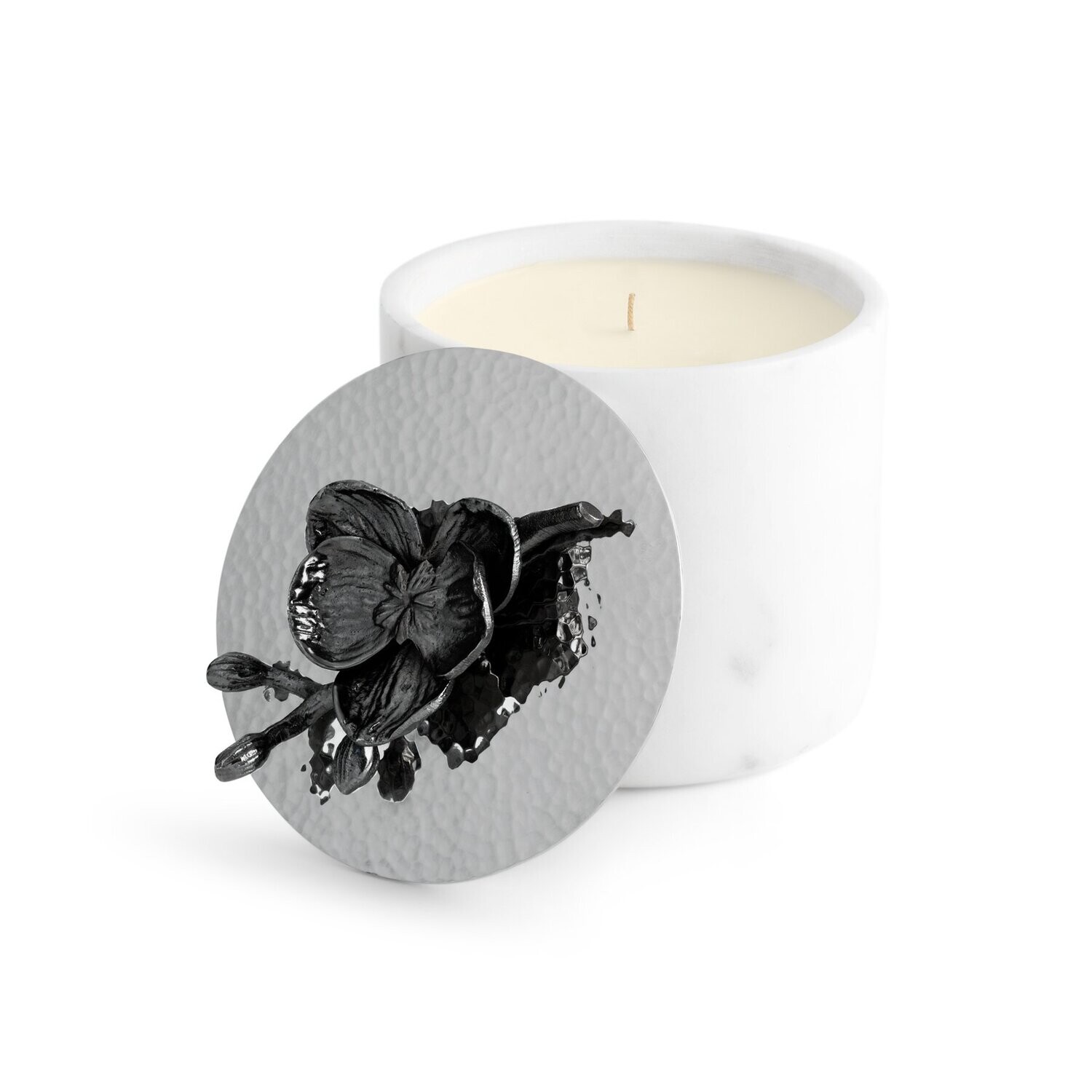 MICHAEL ARAM Black Orchid Small Marble Candle