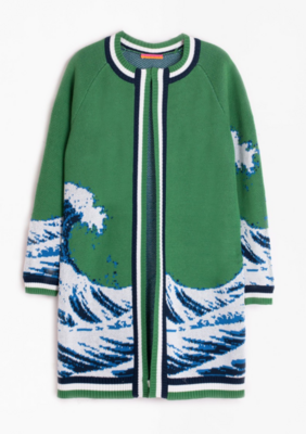 VILAGALLO Marina Green Sweater