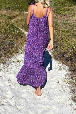 EMERSON FRY India Sundress (Violet Wildflower)