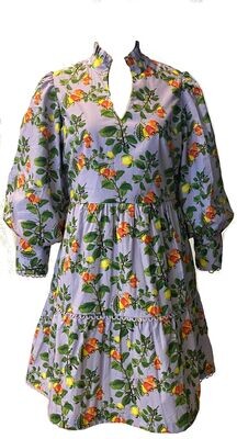 EMILY LOVELOCK Lilac Mid Length Dress D873-03