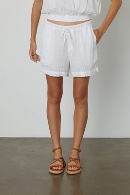 VELVET Tammy Shorts in White 