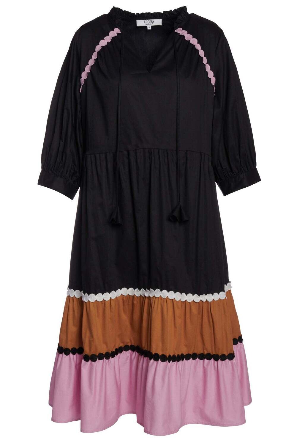 CROSBY Talulah Dress in Black
