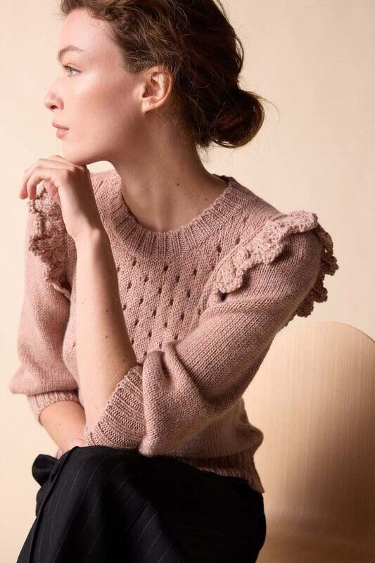 ST. ROCHE Zadie Sweater in Sunset 