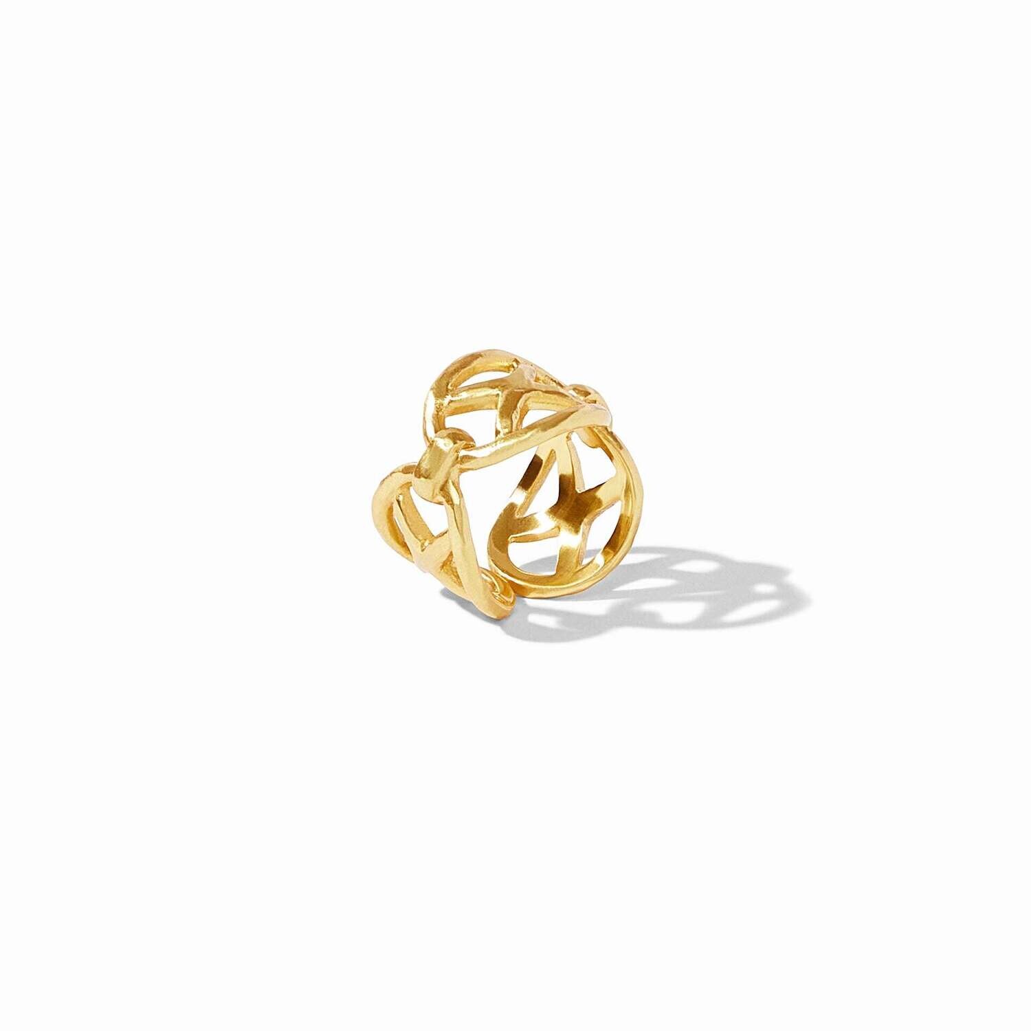 JULIE VOS Avalon Ring Gold One Sz- Adjustable R183G00