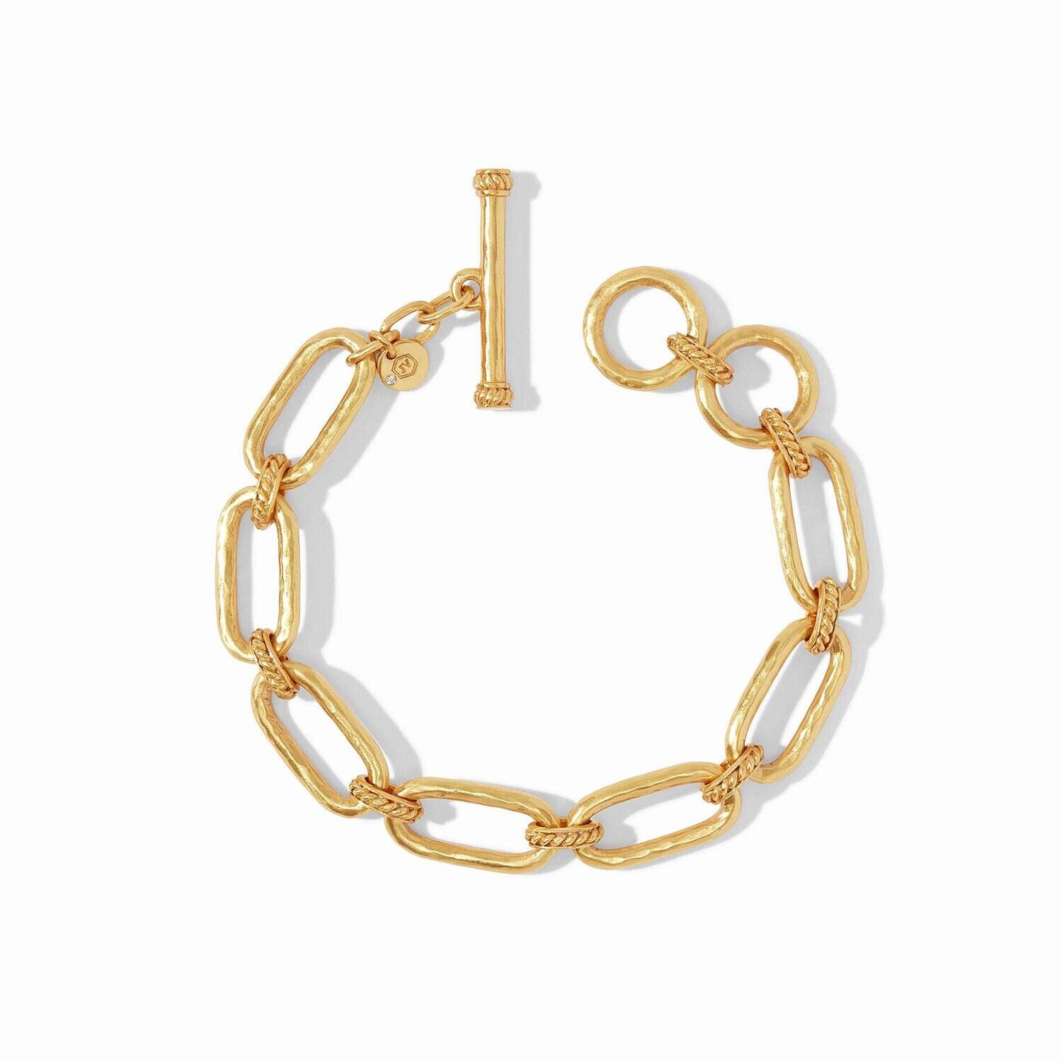 JULIE VOS Trieste Link Bracelet Gold BL180G00