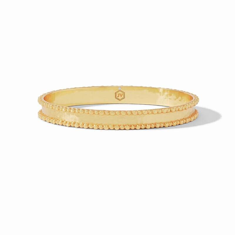 JULIE VOS Marbella Bangle Gold BG249G-S