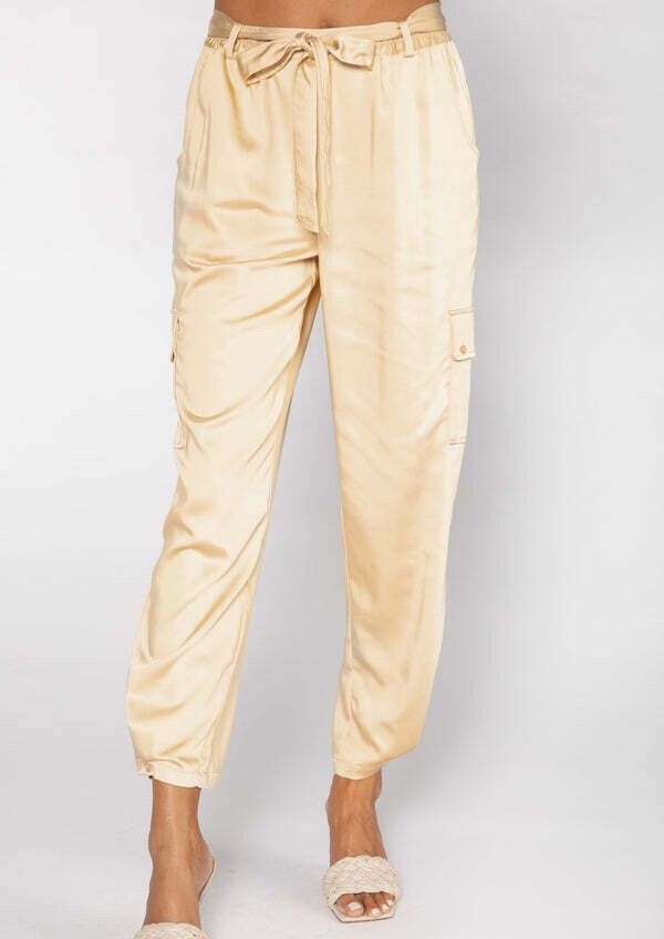 S'EDGE Fitzgerald Pant in Champagne