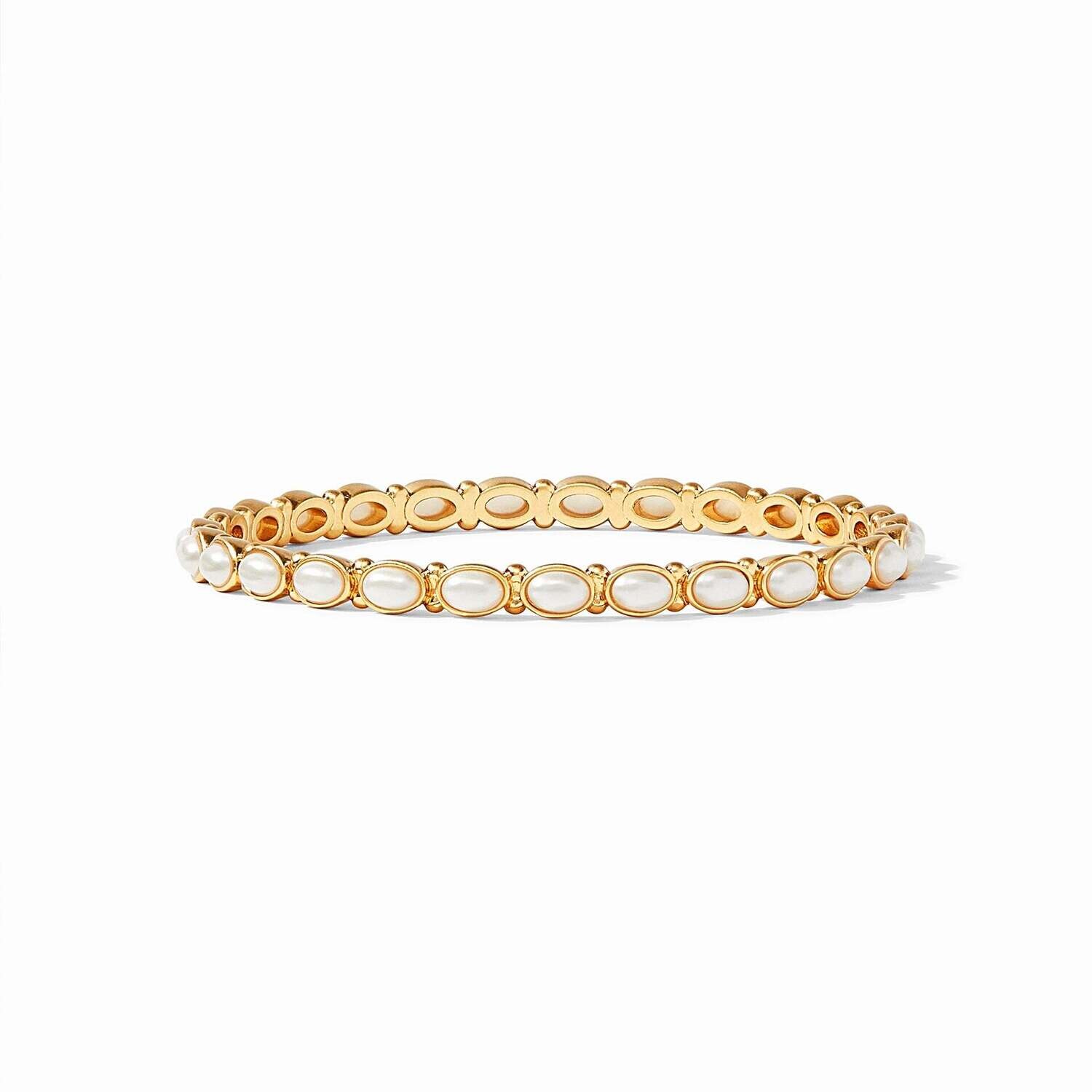 JULIE VOS Mykonos Bangle (Pearl) BG244GP-L