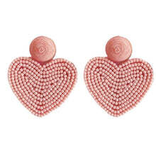 ST ARMANDS Pink Beaded Heart