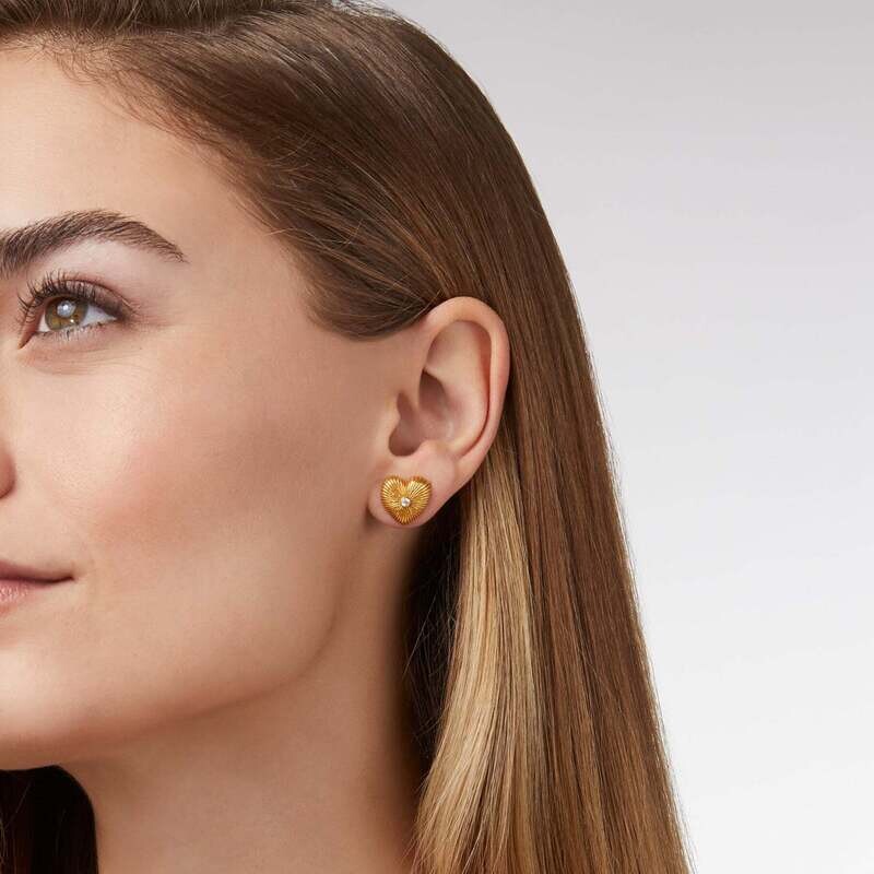 JULIE VOS Esme Heart Stud