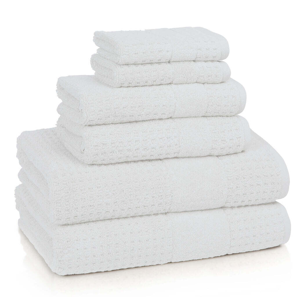 KASSATEX Hammam Turkish Hand Towel White Cotton