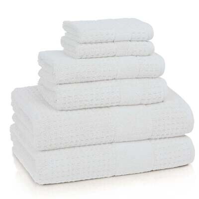 KASSATEX Hamman Turkish Bath Towel White Cotton