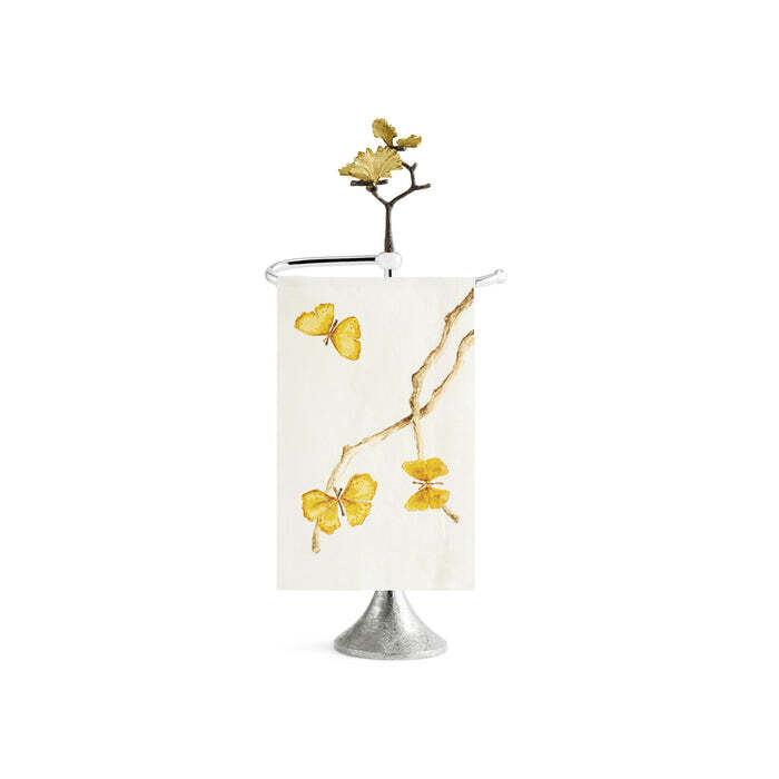 MICHAEL ARAM Butterfly Ginkgo Fingertip Towel Stand