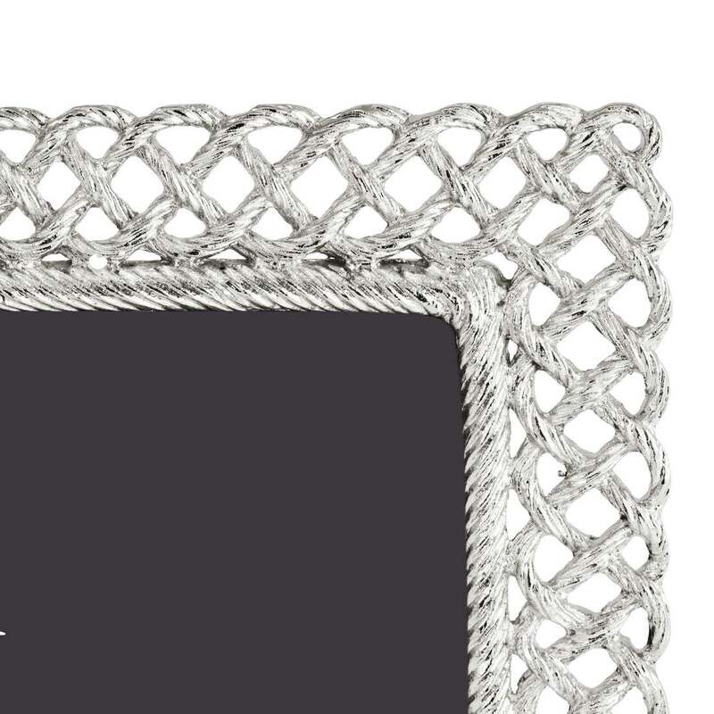 MICHAEL ARAM Love Knot Frame 5x7 Silver