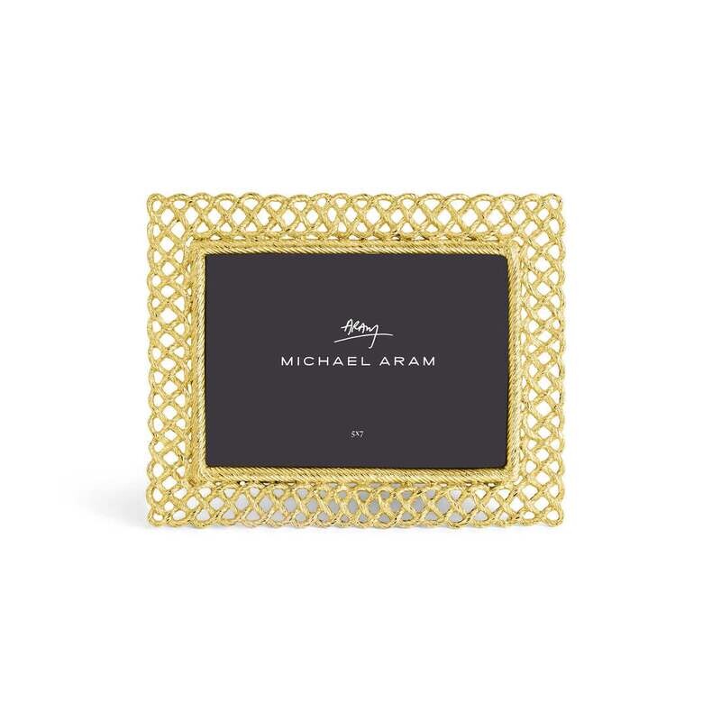 MICHAEL ARAM Frame Love Knot 5x7 Gold