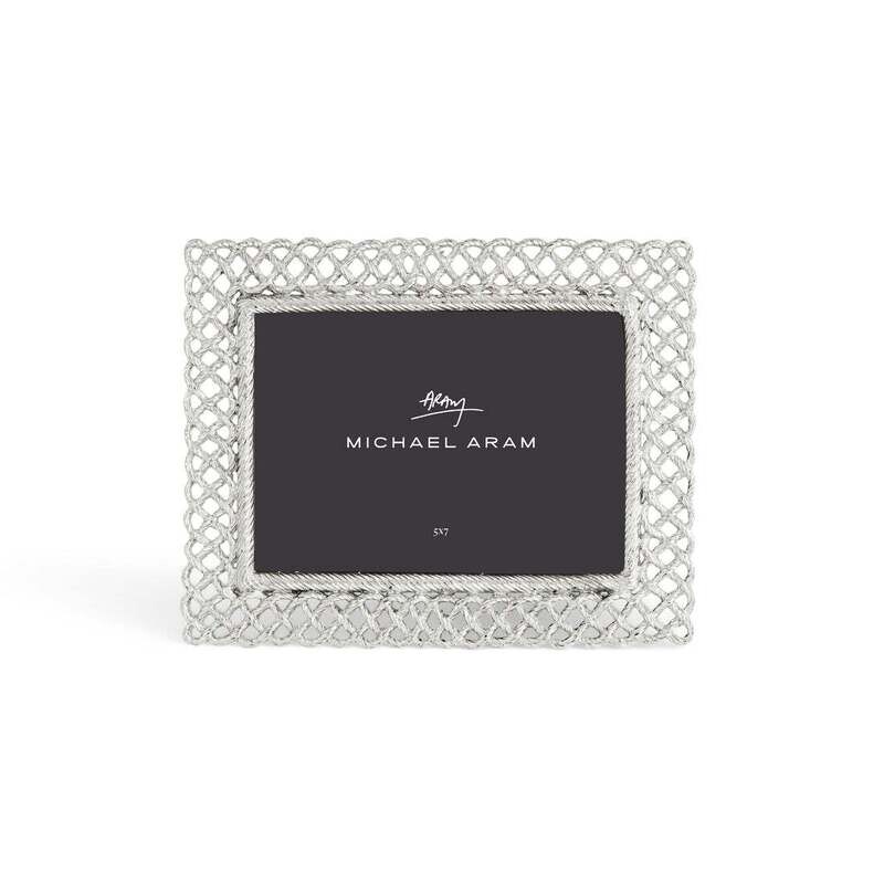 MICHAEL ARAM Frame Love Knot  5x7 Silver