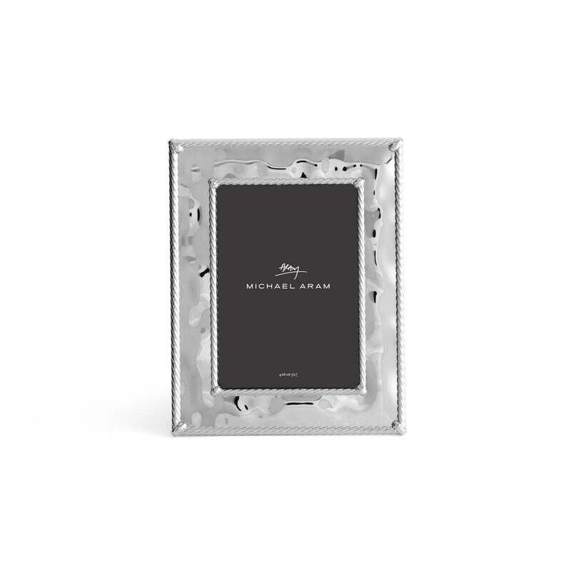 MICHAEL ARAM Twist  Frame 4x6/5x7 Silver