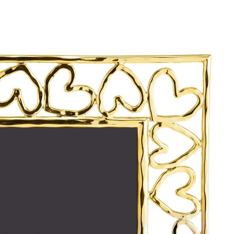 MICHAEL ARAM Heart Frame 8x10 Gold