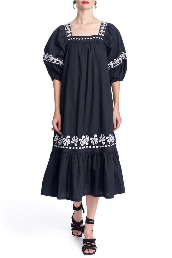 COREY LYNN CALTER Miriam Dress Black