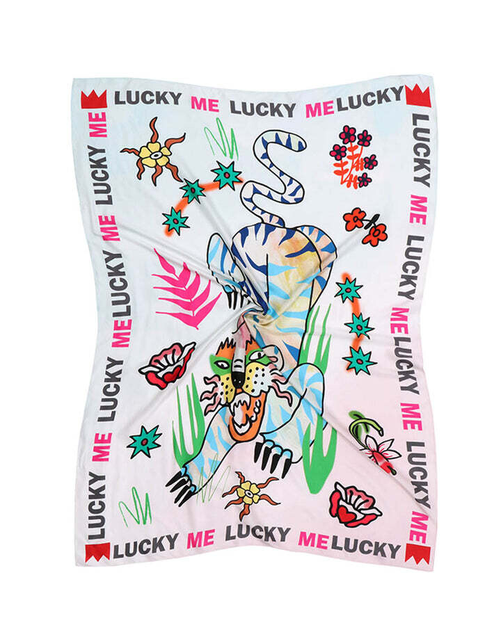 ME369 Lucy Tiger Scarf/Pareo
