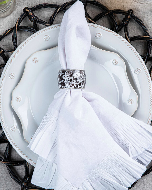 JULISKA Provence Rattan Placemat Black