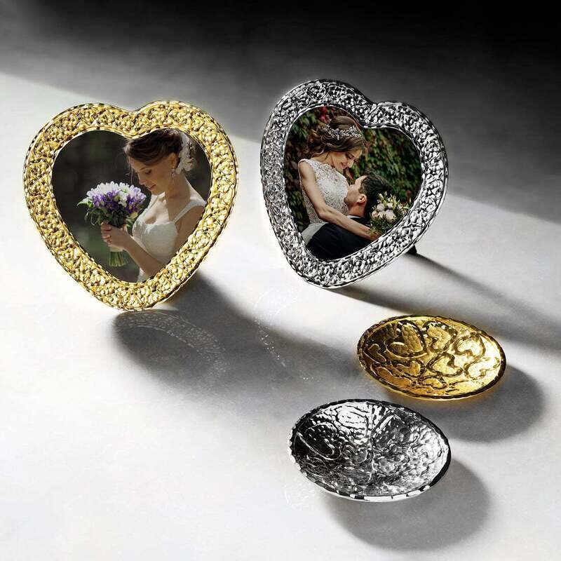 MICHAEL ARAM Heart Frame Silver 5&#39;&#39;
