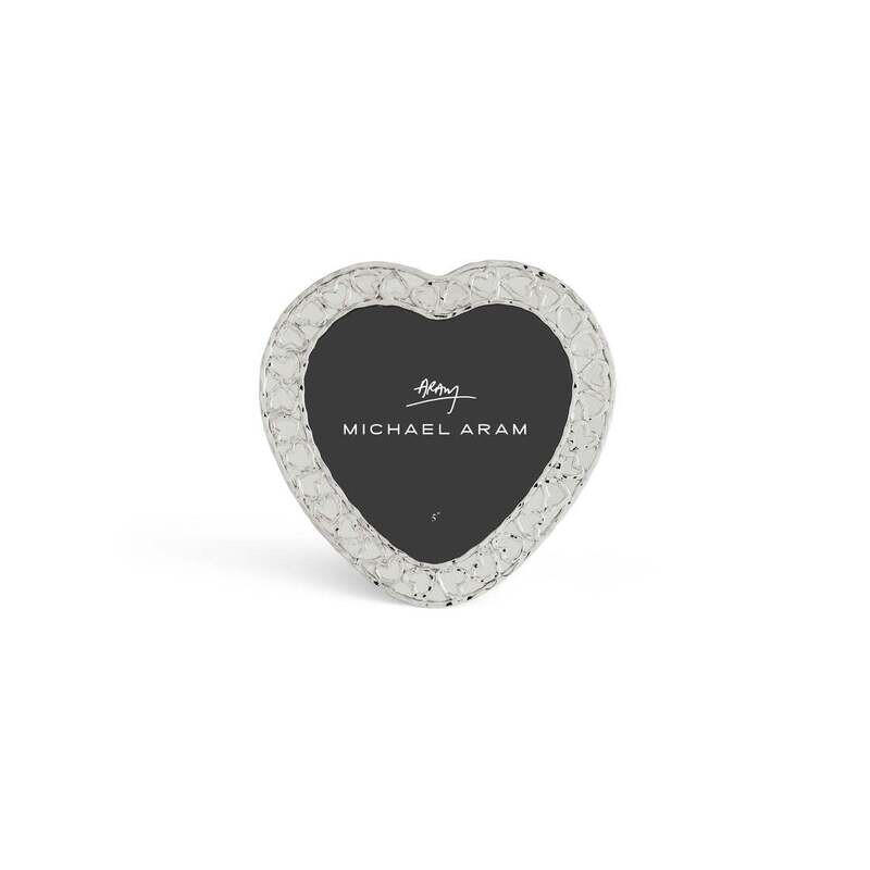MICHAEL ARAM Heart Frame Silver 5''