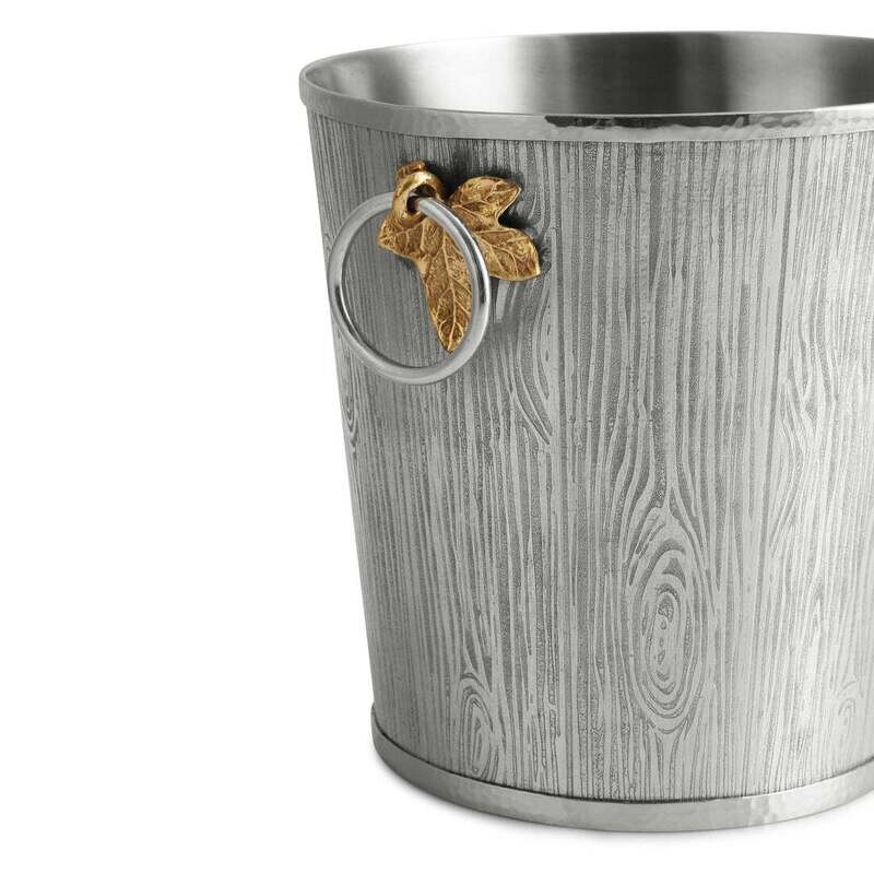 MICHAEL ARAM Ivy & Oak Bucket W/ Tongs
