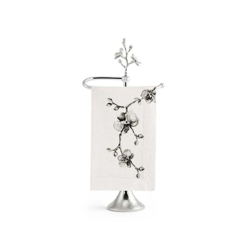  MICHAEL ARAM White Orchid Fingertip Towel Stand