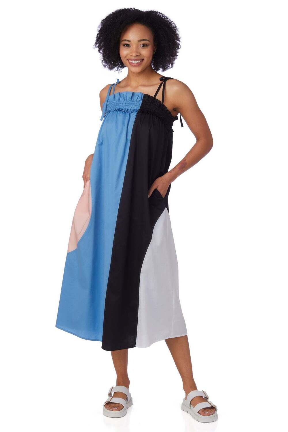 CROSBY Pippa Dress - Cyclades