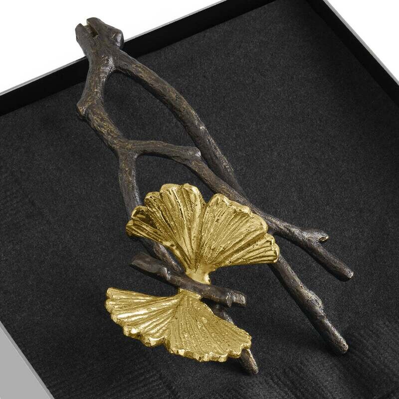 MICHAEL ARAM Butterfly Ginkgo Cocktail Napkin Holder