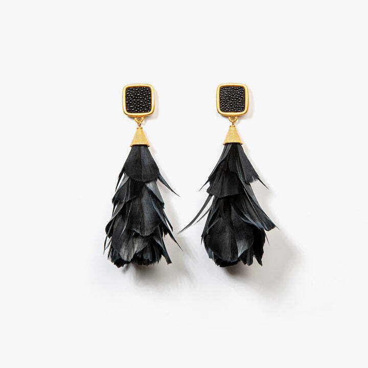 BRACKISH Parades Stingray Statement Earring