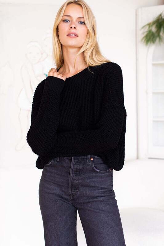 EMERSON FRY Daily Sweater Black