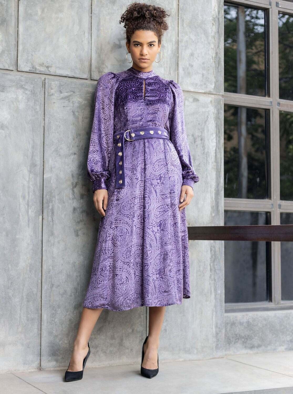 EMILY LOVELOCK Tiffany Dress (Purple)