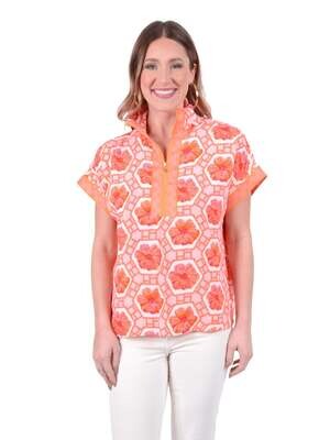 EMILY MCCARTHY Poppy Pullover (Floral Crochet)