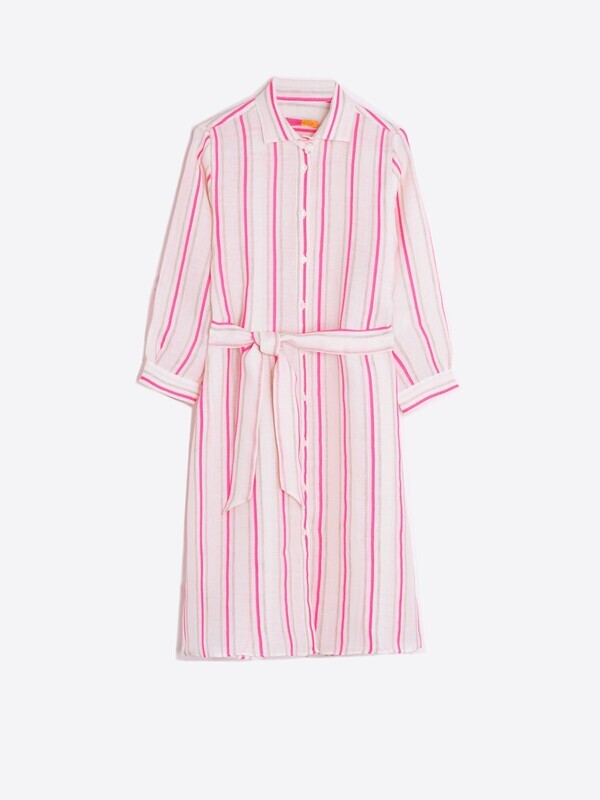 VILAGALLO Dover dress pink neon