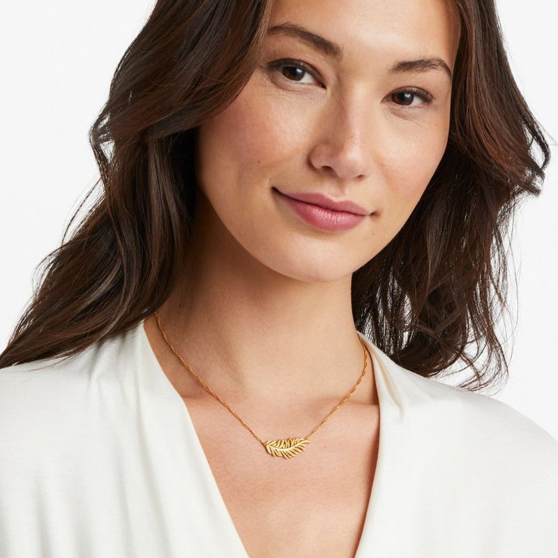 JULIE VOS Fern Delicate Necklace N400